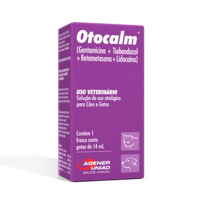 Otocalm Solução Otológica Cães e Gatos 14 ml