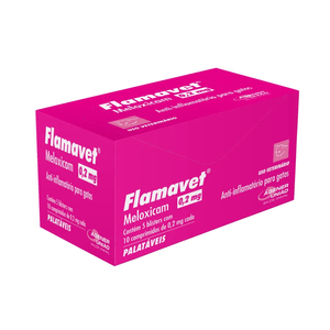 Anti-inflamatório Flamavet Gatos 0,2 mg Display