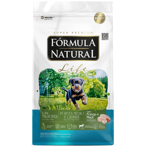 Fórmula Natural Life Cães Filhotes de Médio e Grande Porte