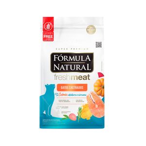 Fórmula Natural Fresh Meat para Gatos Adultos Castrados Sabor Salmão