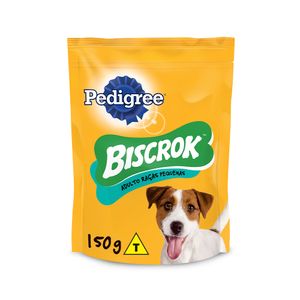 Biscoito Pedigree Biscrok Cães Adultos Raças Pequenas