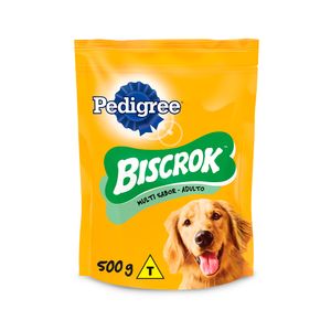 Biscoito Pedigree Biscrok Cães Adultos Multi