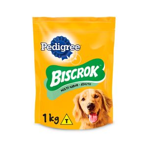 Biscoito Pedigree Biscrok Cães Adultos Multi
