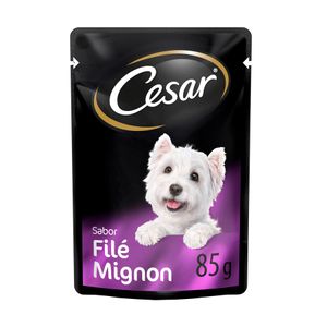 Cesar Cães Adultos Sachê Filé Mignon ao Molho