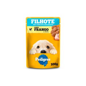 Pedigree Sachê Cães Filhotes Frango ao Molho