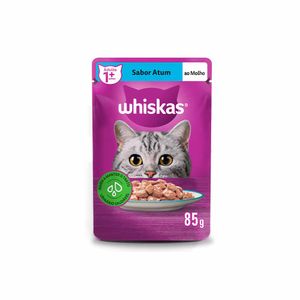 Whiskas Sachê Atum ao Molho Gatos Adultos