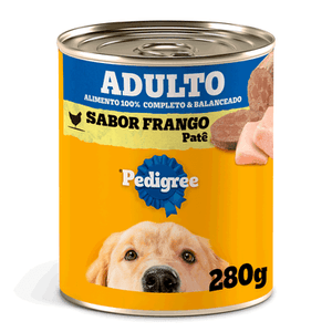 Pedigree Cães Adultos Lata Patê Frango