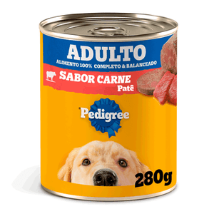 Pedigree Cães Adultos Lata Patê Carne