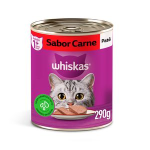 Whiskas Gatos Lata Patê Carne
