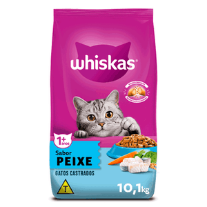 Whiskas Gatos Adultos Castrados Peixe