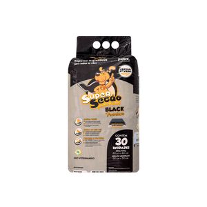 Tapete Higiênico Super Secão Black Premium Cães