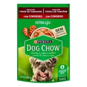 Dog Chow Cães Adultos Cordeiro (15 und)