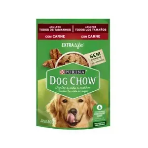 Dog Chow Cães Adultos Carne (15 und)