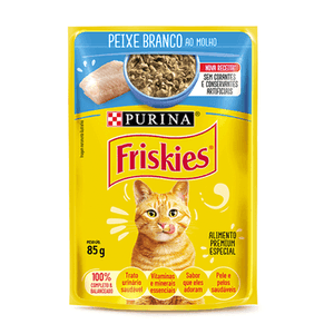 Friskies Gatos Adultos Cordeiro ao Molho (15 und)