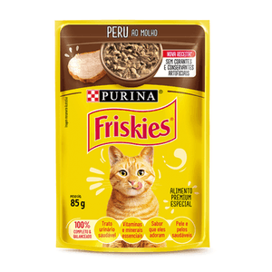 Friskies Gatos Adultos Peru ao Molho (15 und)
