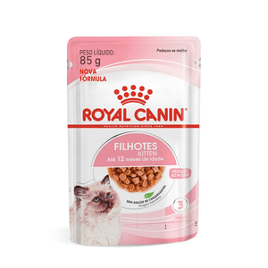 Royal Canin Sachê Kitten para Gatos Filhotes com até 12 meses