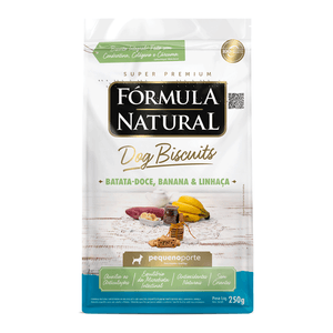 Petisco Fórmula Natural Dog Biscuits Batata Doce Cães Adultos Pequeno Porte