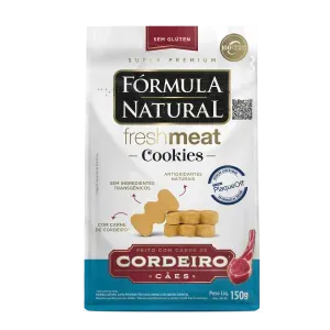 Fórmula Natural Cães Adultos Fresh Meat Cookies Cordeiro