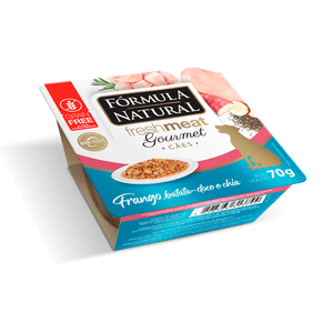 Ração Úmida Fórmula Natural Fresh Meat Gourmet Cães Adultos Frango, Batata Doce e Chia