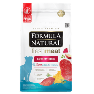 Fórmula Natural Fresh Meat Gato Castrado Carne