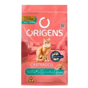 Origens Gatos Castrados Salmão