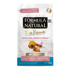 Fórmula Natural Dog Biscuits Batata Doce Cães Adultos